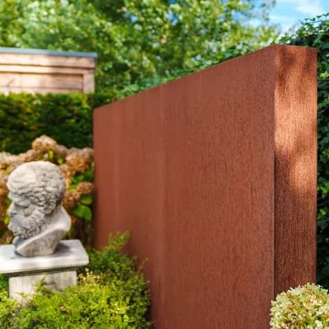 Murs Acier corten