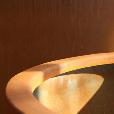 CONIC avec pieds Acier corten