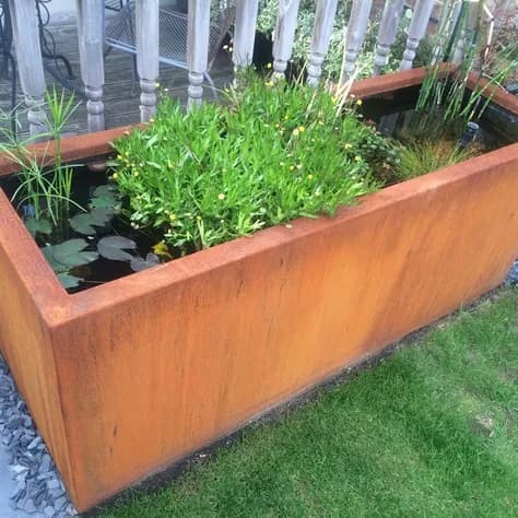 Bassins standard Acier corten
