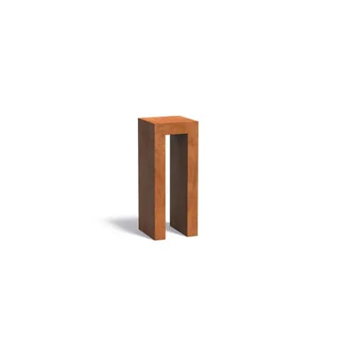 U-Socle Acier corten