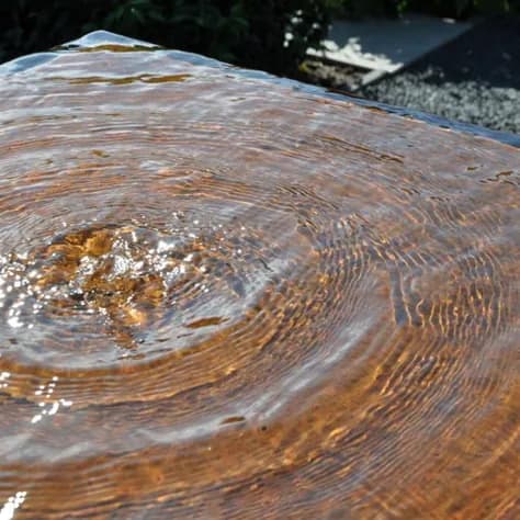 Blocs d'eau Acier corten