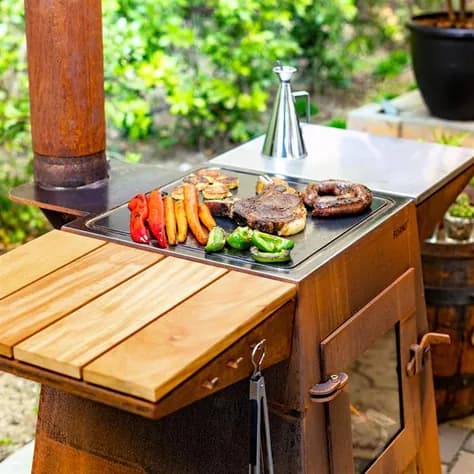 DAMM plans de travail Acier corten