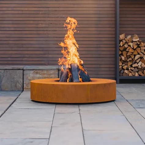 RONDE Acier corten