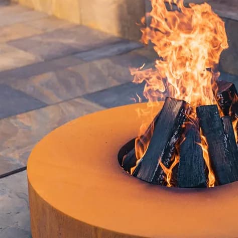 RONDE Acier corten
