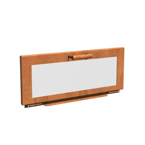 Porte pour cheminée à l'extérieur 