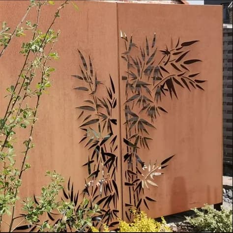 Panneau Naturel Acier corten