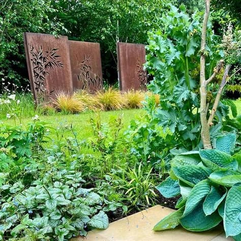 Panneau Naturel Acier corten
