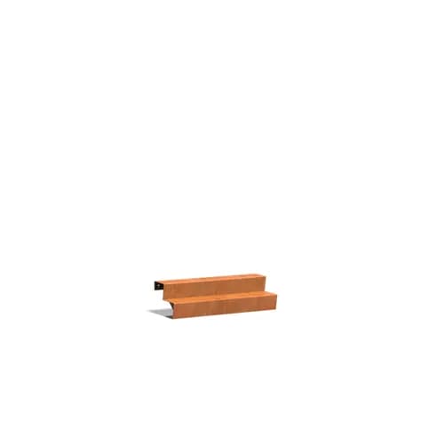 Escaliers Acier corten