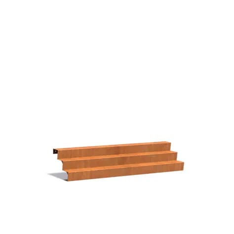 Escaliers Acier corten