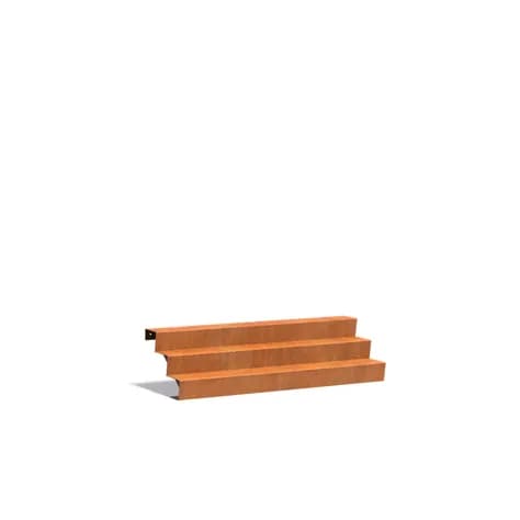 Escaliers Acier corten
