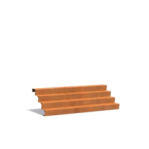 Escaliers Acier corten