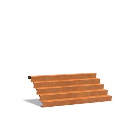 Escaliers Acier corten