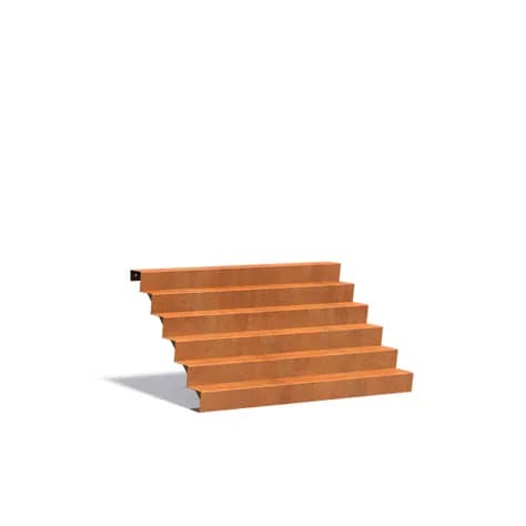 Escaliers Acier corten