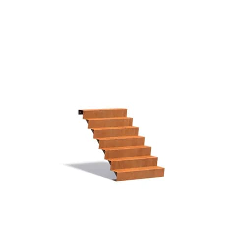 Escaliers Acier corten