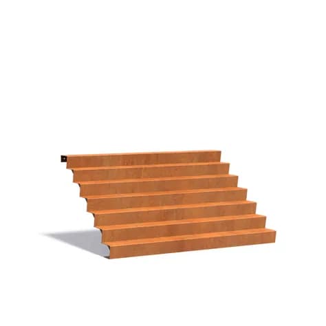 Escaliers Acier corten