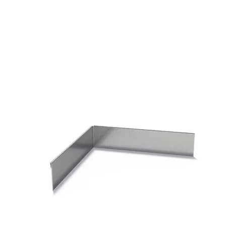 Bordure de jardin angle supperieur aplati  Acier galvanisé