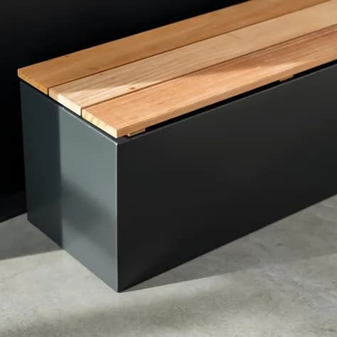 Socle avec siège Aluminium