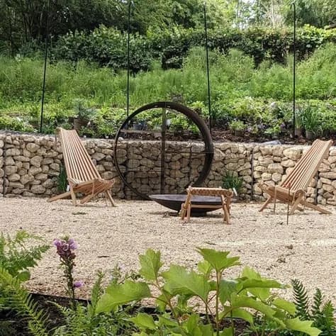 LOGG ronde Acier corten