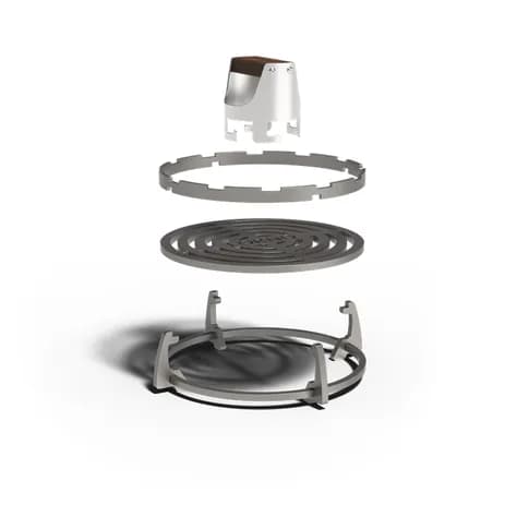 Grill set Acier