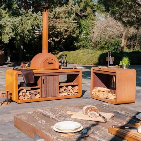 DOME Acier corten