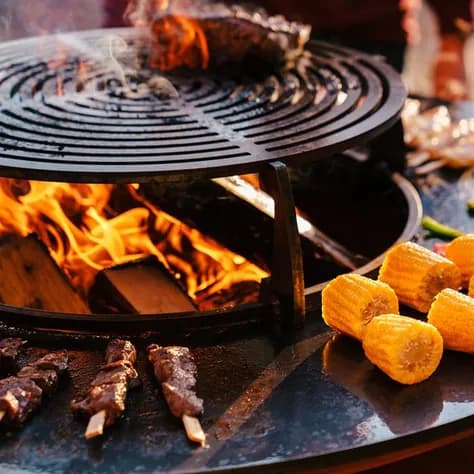 Grill set Acier
