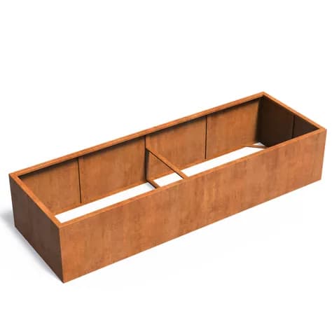 CARREZ Sans fond Acier corten