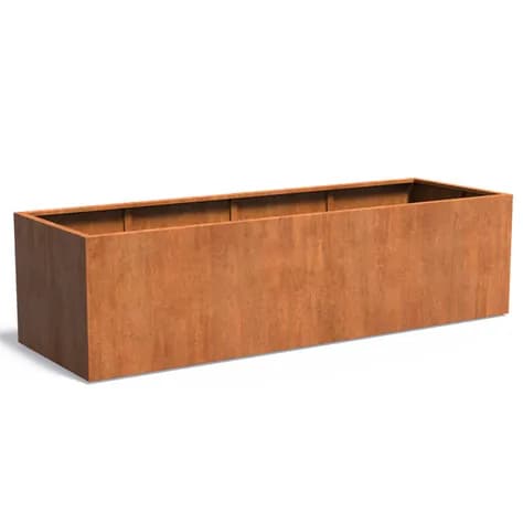 CARREZ Sans fond Acier corten