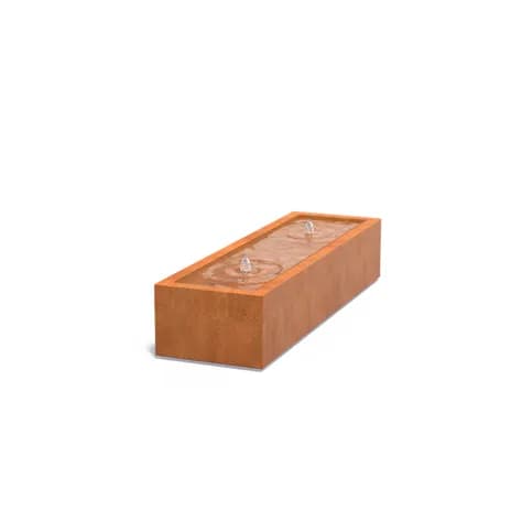 Tables d'eau standard Acier corten