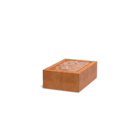 Tables d'eau standard Acier corten