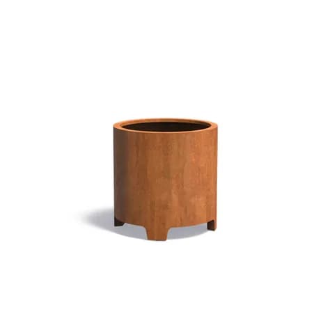 CIRCUM avec pieds Acier corten