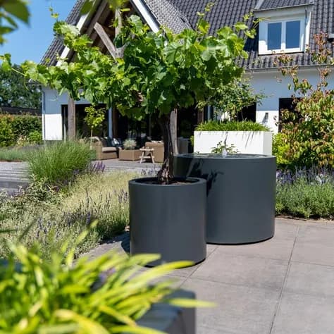 Tables d'eau ronde Aluminium