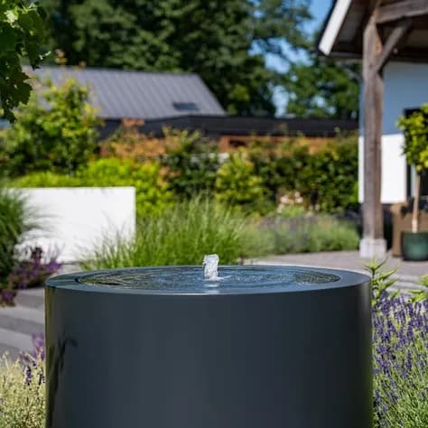 Tables d'eau ronde Aluminium