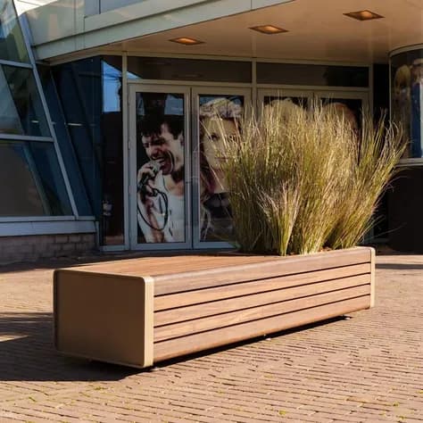 STORR avec canapé simple Acier corten