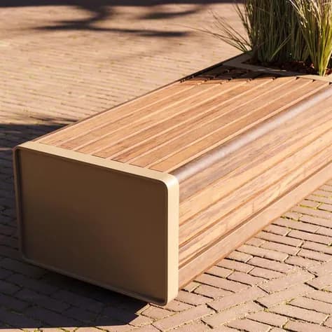 STORR avec canapé simple Acier corten