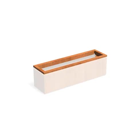 CARREZ in-lite Ready Acier corten