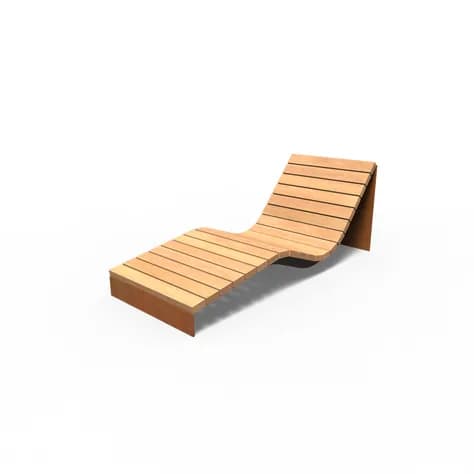 BORG chaise longue