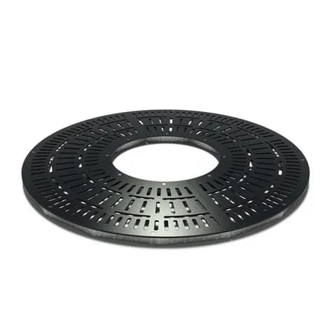 Grilles d'arbres ronde 1800 Acier enduit