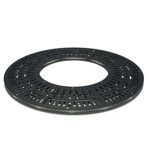 Grilles d'arbres ronde 1950 Acier enduit