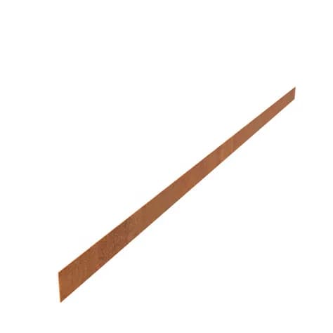 Bordure de jardin bord supperieur droit  Acier corten