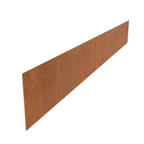 Bordure de jardin bord supperieur droit  Acier corten