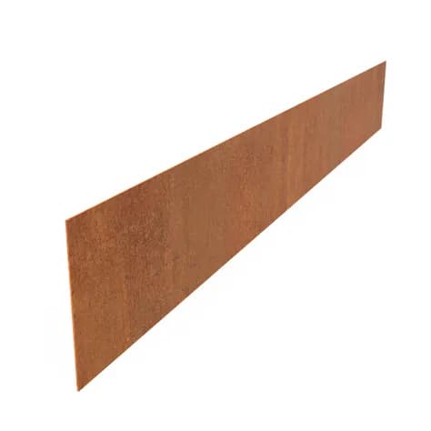 Bordure de jardin bord supperieur droit  Acier corten