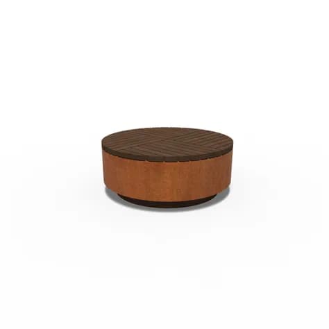 AROS ronde Acier corten