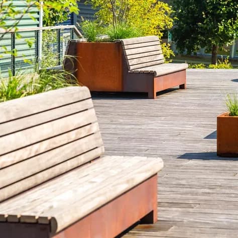 AROS avec double banc Aluminium