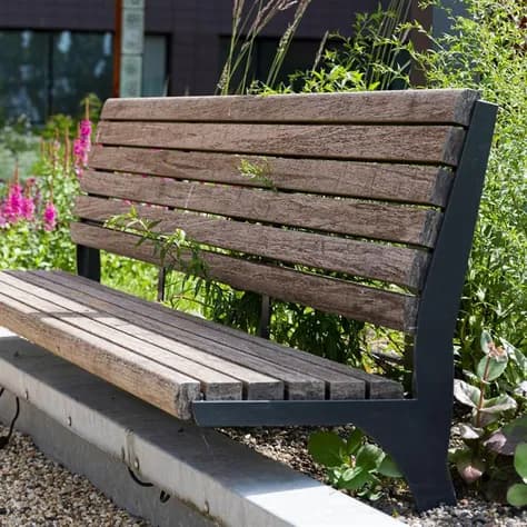 GRO avec dossier Acier corten