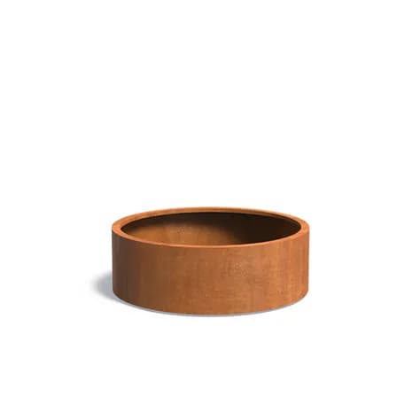 CIRCUM sur roulettes Acier corten