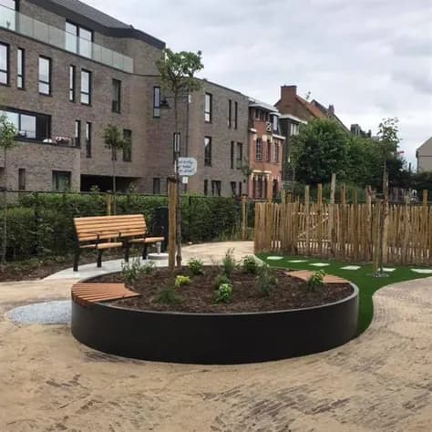 GRO canapé senior Acier corten