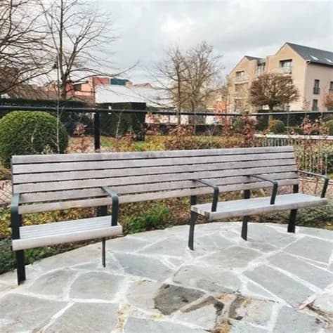 GRO canapé senior Acier corten