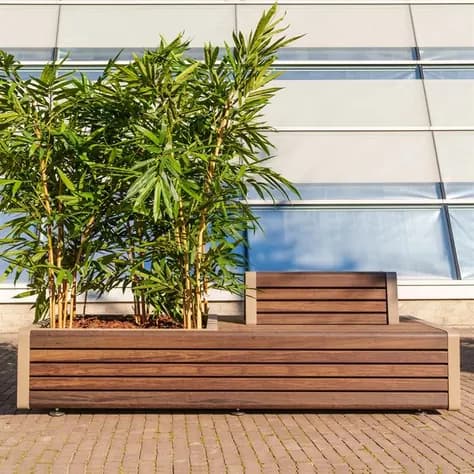 STORR avec double banc Aluminium