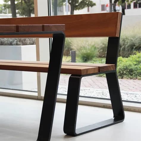 MIO Les Table Acier corten