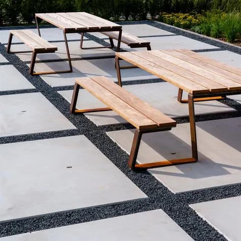 MIO set de pique-nique Acier corten